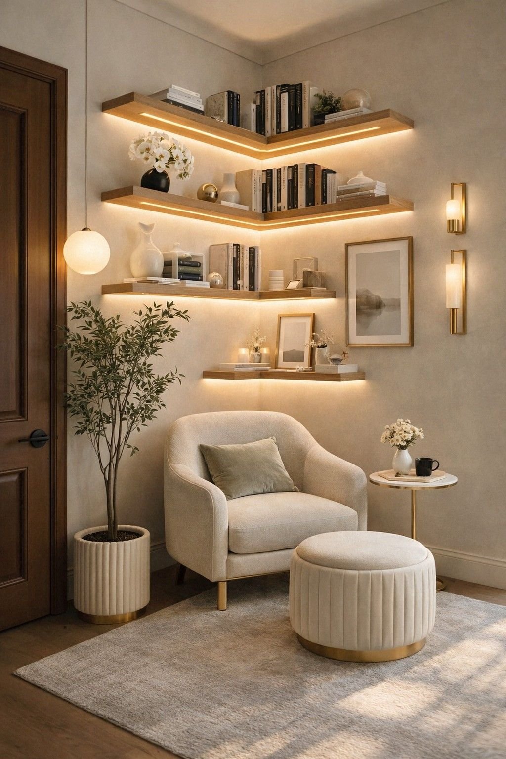 28 Leather Couch Living Room Ideas That Never Go Out of Style - 25. A Cozy Nook with Your Leather Couch 1