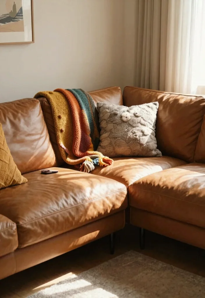 28 Leather Sectional Sofa Ideas That Redefine Cozy Living - 9. Chic Corner Sectionals 1