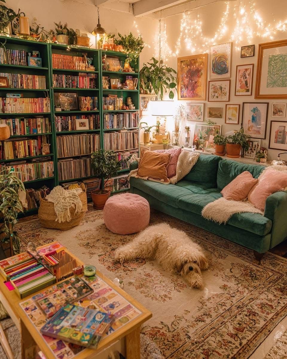 28 Living Room Shelf Ideas That Are Equal Parts Stylish and Functional - 15. Monochromatic Shelves 1