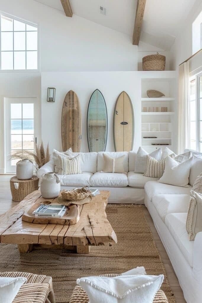 28 Living Room Shelf Ideas That Are Equal Parts Stylish and Functional - 23. Travel-Inspired Decor 1