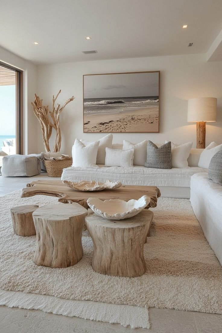 28 Luxury Sofa Living Room Ideas to Elevate Your Space - 9. Coastal Calm 1