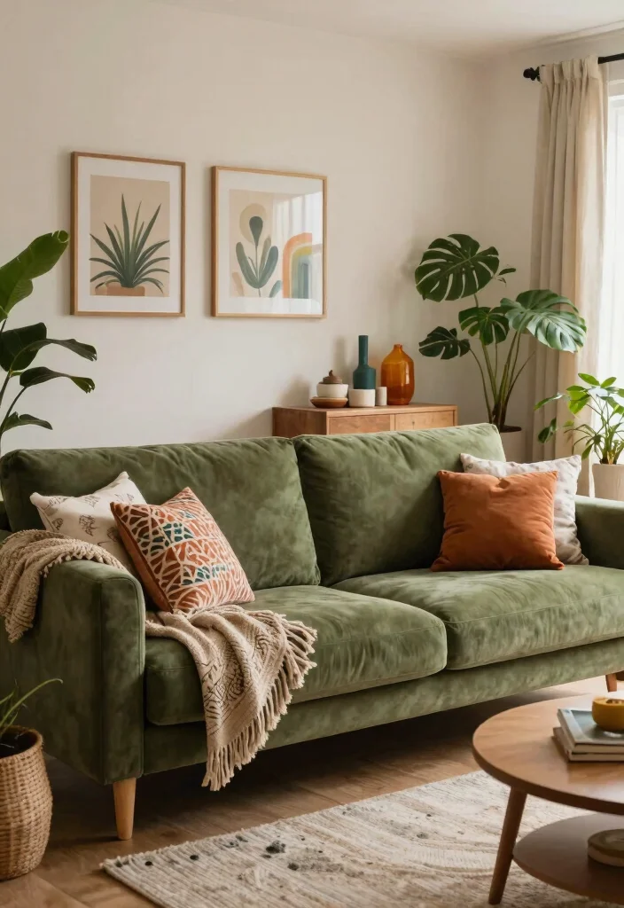 28 Olive Green Sofa Ideas That Look Stunning in Any Room - Conclusion 1