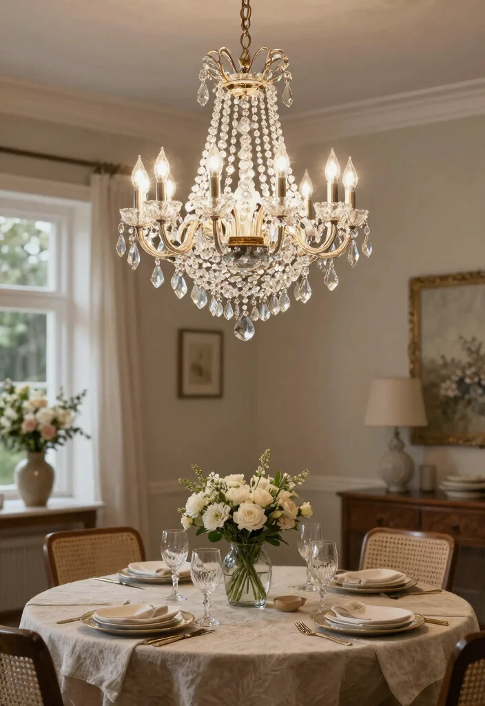28 Room Lighting Ideas That Create the Perfect Ambiance - 10. Eco-Friendly Crystal Chandeliers 1