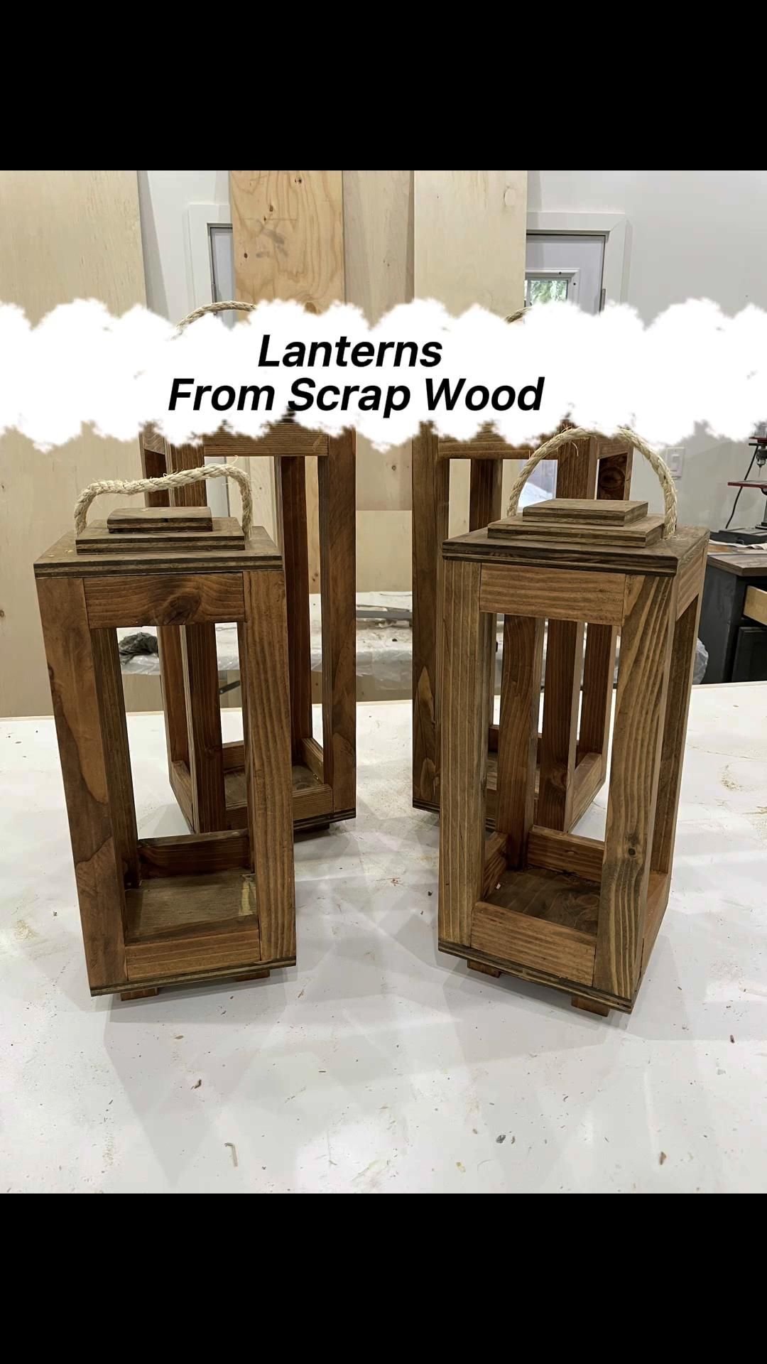 28 Room Lighting Ideas That Create the Perfect Ambiance - 15. Rustic Log Lanterns 1