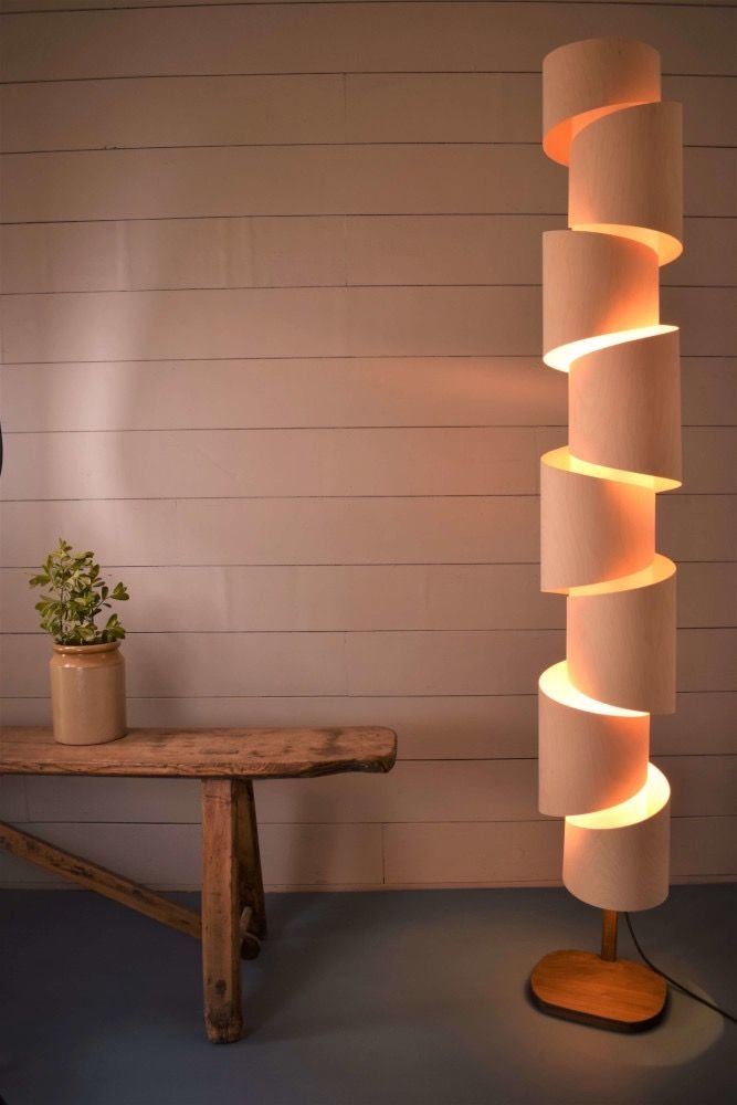 28 Room Lighting Ideas That Create the Perfect Ambiance - 8. Sustainable LED Floor Lamps 1