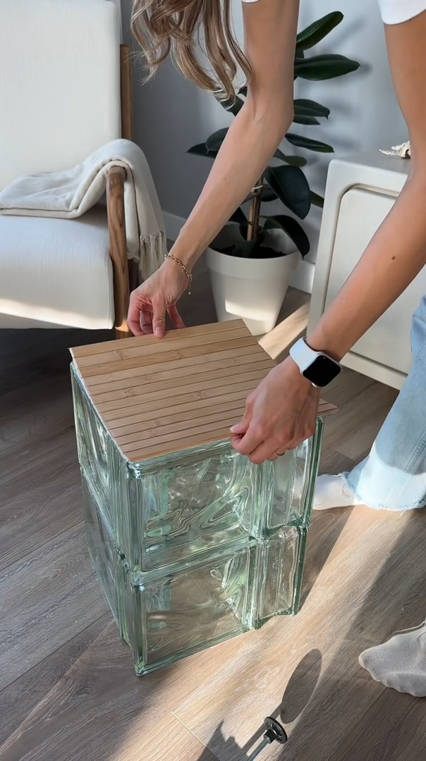 28 Sleek Coffee Table Ideas for a Minimalist Living Room - 27. Minimalist Transparent Coffee Table 1