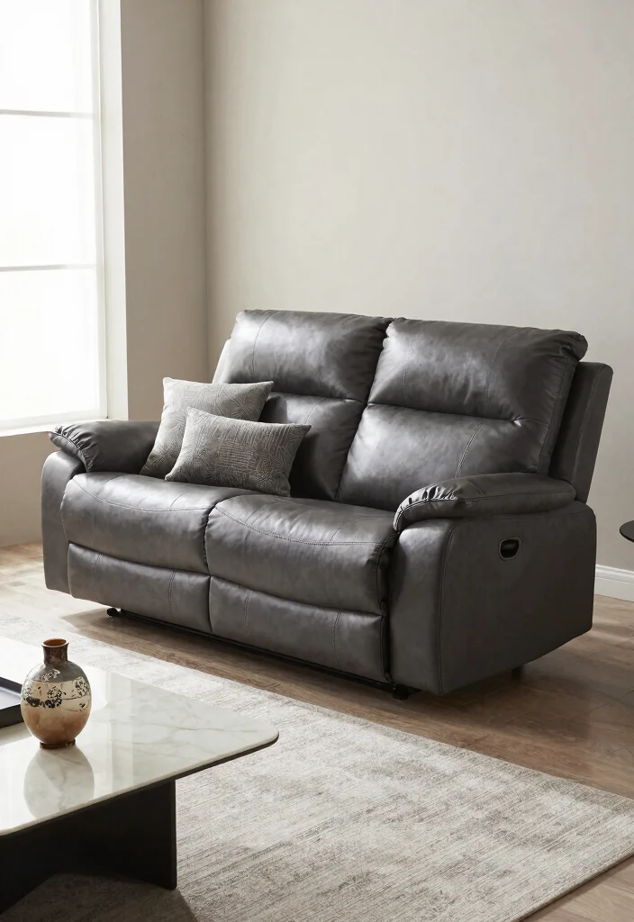 30 Big Couches for Small Living Rooms That Actually Fit - 23. Chic Reclining Sofas 1