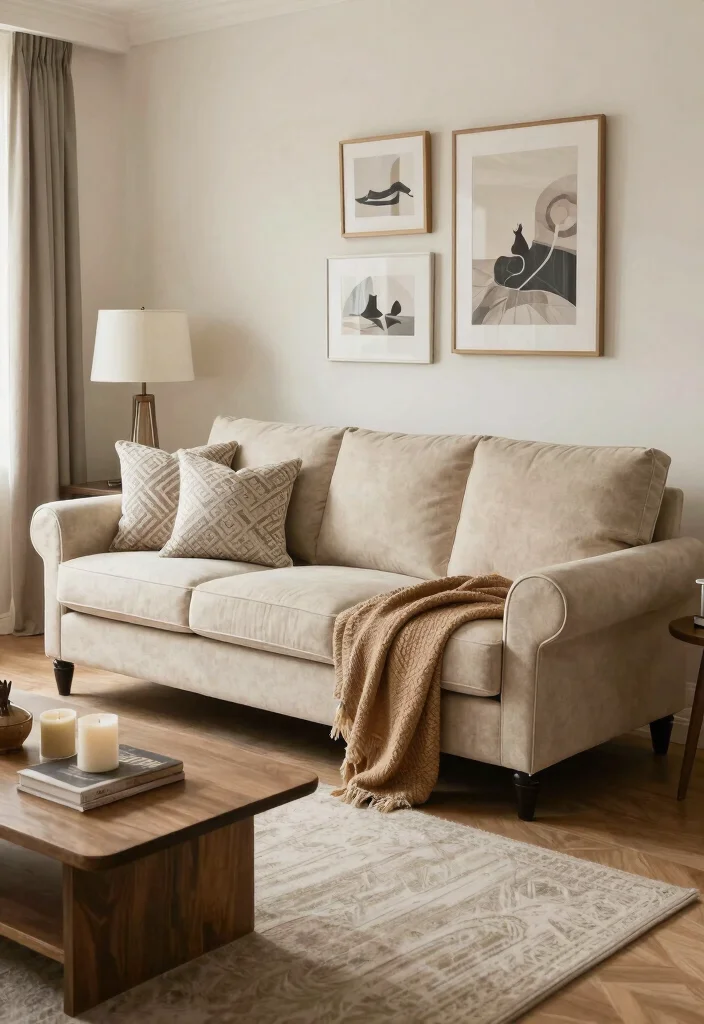 30 Big Couches for Small Living Rooms That Actually Fit - 24. Transitional Style Sofas 1