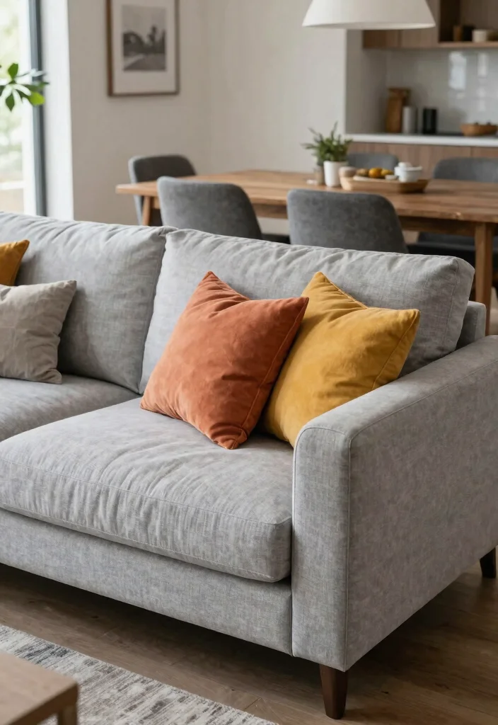 30 Big Couches for Small Living Rooms That Actually Fit - 25. Open-Concept Couches 1