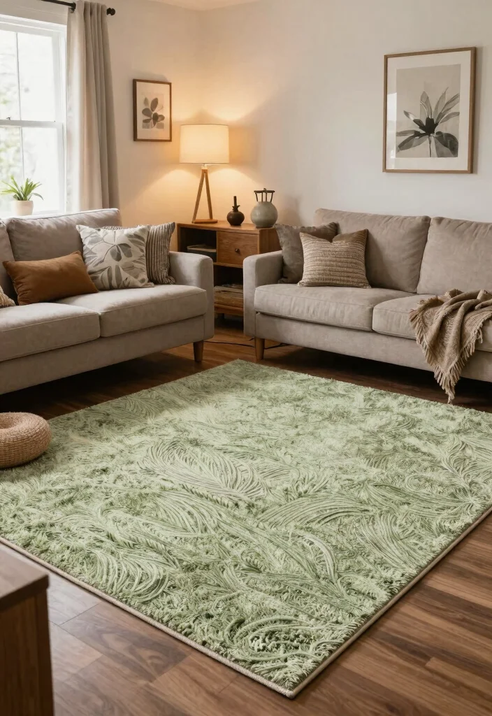 30 Big Rug Living Room Ideas to Define Your Space - Conclusion 1