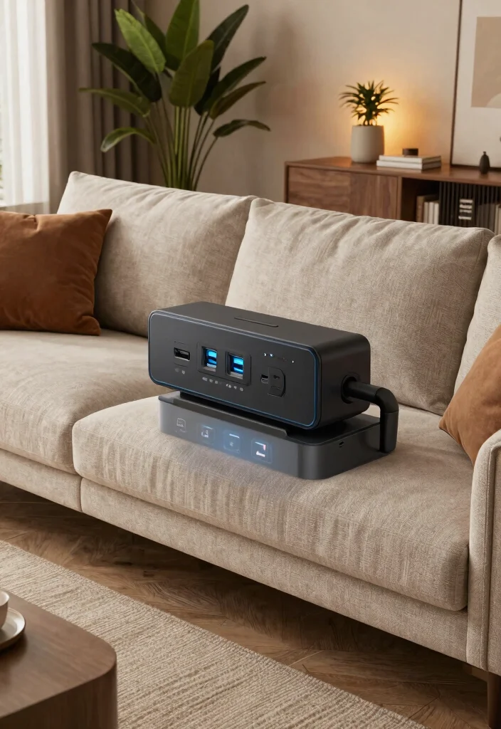 30 Comfy Couches for the Living Room of Your Dreams - 23. The Smart Technology Couch 1