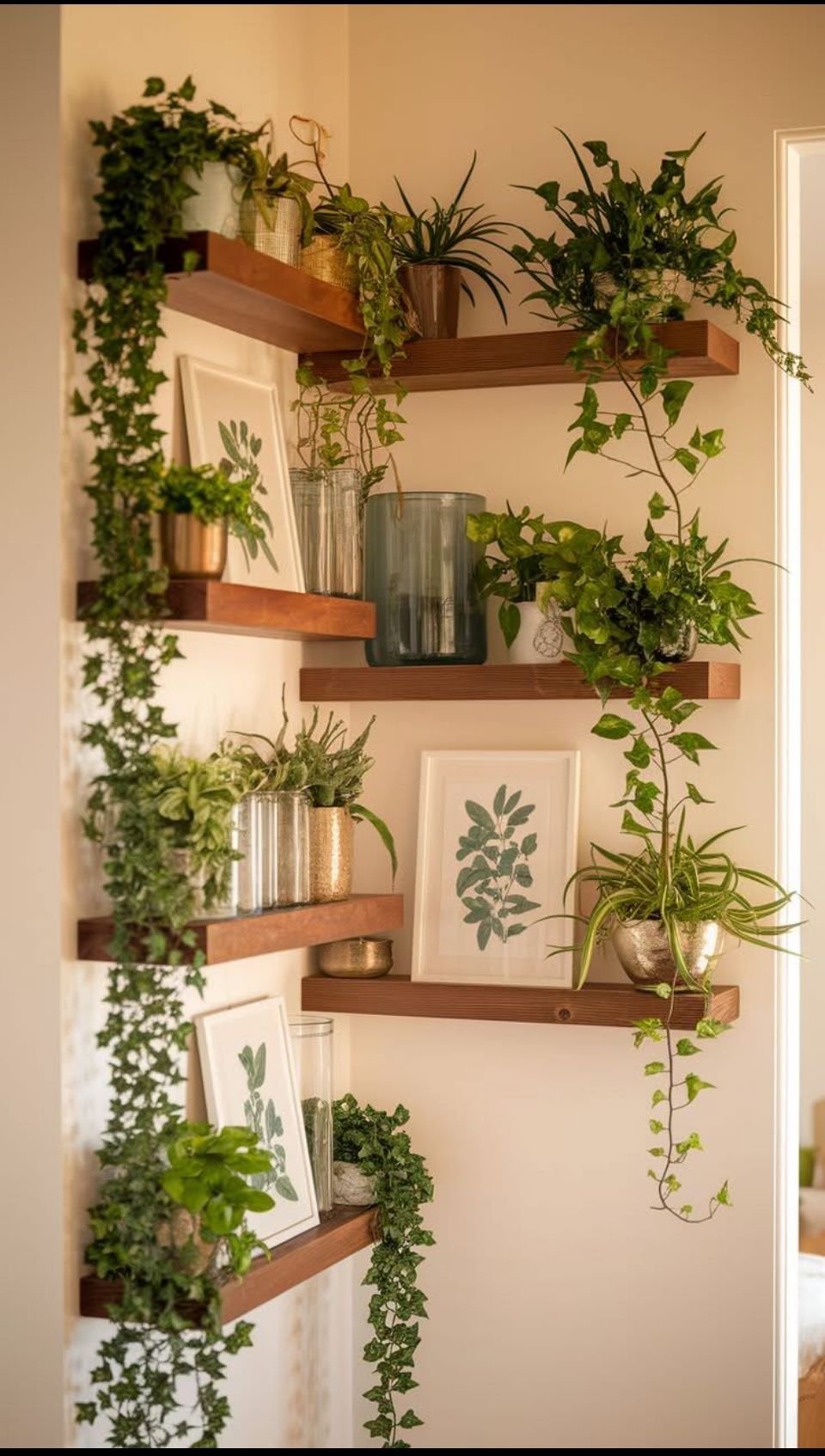 30 Living Room Furniture Ideas to Refresh Your Space in 2025 - 15. Stylish Shelving Solutions 1