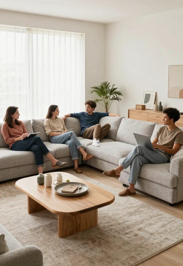 30 Living Room Furniture Ideas to Refresh Your Space in 2025 - 7. Modular Furniture 1
