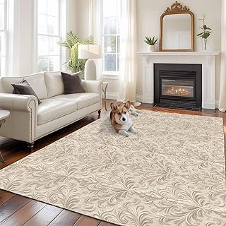 5x8 Vintage Turkish Pattern Area Rug for Living Room Conversation Area, ...