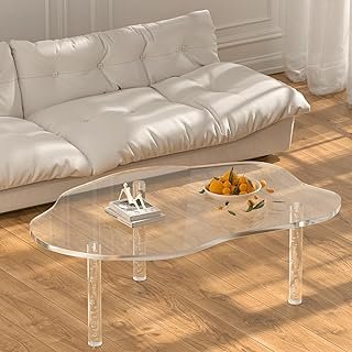 Acrylic Cloud Shape Coffee Table: 39
