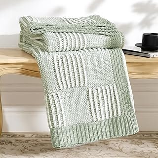 Amélie Home Knit Throw Blanket, Soft Chenille Cozy Breathable Pineapple ...