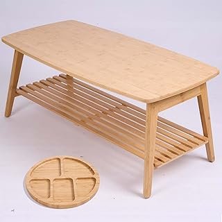 Bamboo Coffee Table Folding Floor Table,Floor Desk for Adults Low Table ...