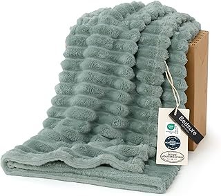 Bedsure GentleSoft Sage Green Throw Blanket for Couch - Cozy Soft Spring...