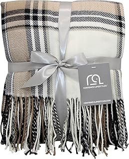 Blankets - Decorative Classic Blanket - Buffalo Plaid Throw Blanket - Co...