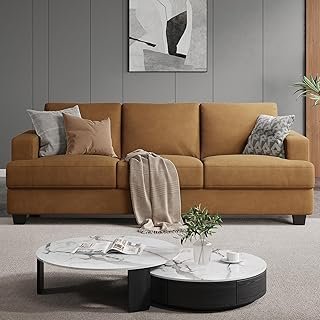 COPIAE 89 Inch Sofa with Extra Deep Seats Oversize, 3 Seater Sofa for Li...