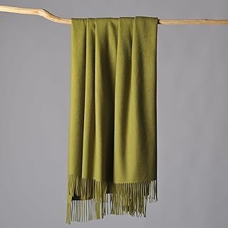 CUDDLE DREAMS Premium Cashmere Throw Blanket with Fringe, Luxuriously So...