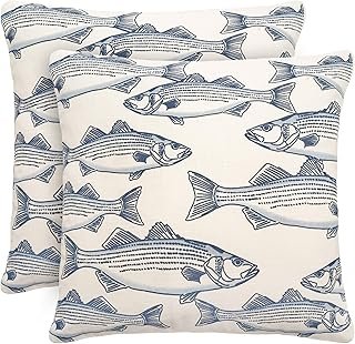 Chanasya Luna & Serena Eco-Friendly Recycled Cotton 20x20” Pillow Covers...