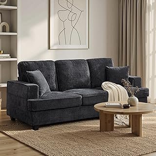 Couches for Living Room, 89 inch Cloud Couch Sofa in Chenile with Extra ...