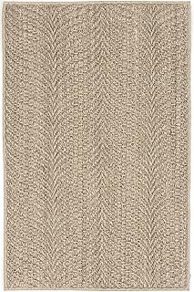 Dash and Albert Wave Sisal Area Rug - 2' x 3' Neutral Solid Woven Accent...