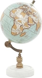 Deco 79 Marble Globe with Marble Base, 7