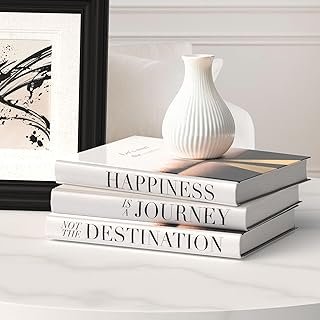 Decorative Books for Home Decor - Coffee Table Book Decor - Fake Books f...