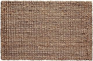 Handspun Jute Area Rug – Premium Handwoven Reversible Chunky Textured Na...