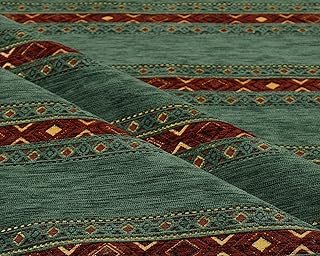 Kilim Pattern Upholstery Fabric Kilim Bohemian Boho Tapestry Tribal Sout...