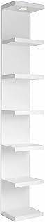 LitaEther Versatile 7 Tier Wall Shelf Unit,White Lack Wall Shelf,Display...