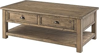 Martin Svensson Home Monterey Solid Wood Coffee Table, Reclaimed Natural