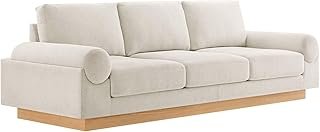 Modway EEI-6401-IVO Oasis Upholstered Fabric Sofa, Ivory