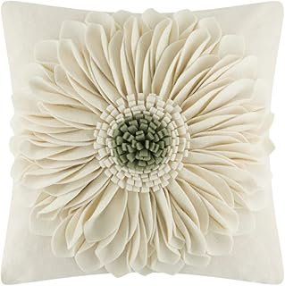 OiseauVoler 3D Sunflower Handmade Throw Pillow Covers Decorative Floral ...