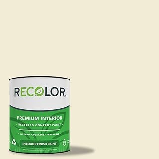 RECOLOR Eco-Friendly Interior Premium Latex Paint for Walls, Furniture a...