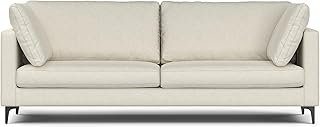 SIMPLIHOME Ava Sofa in 100% Recycled Polyester Tightly Woven Performance...
