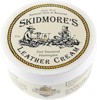 Skidmore’s Leather Cream: All-Natural, Non-Toxic Leather Conditioner - M...