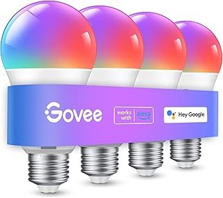 Smart Light Bulbs, Color Changing Light Bulb, Work with Alexa and Google...