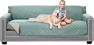 Sofa Shield® Couch Slip Covers for Dogs, Reversible Furniture Protector ...