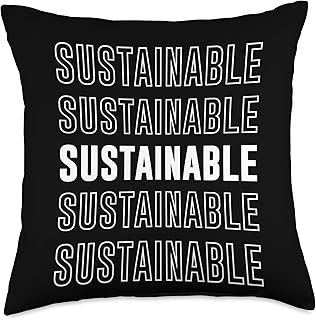 Sustainable Throw Pillow