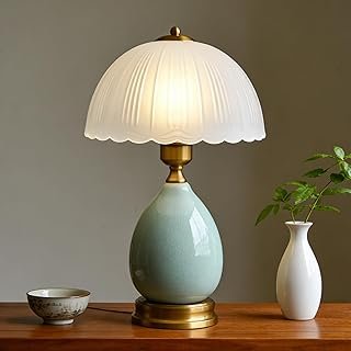 Table Lamps Ceramic Retro Lamp for Living Room,16.73