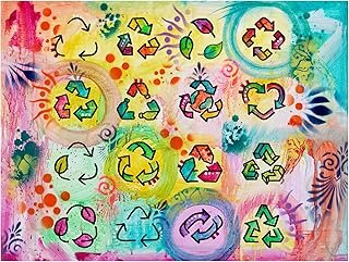 Trademark Fine Art Canvas Wall Art - Dean Russo 'Recycle' Wall Art for L...