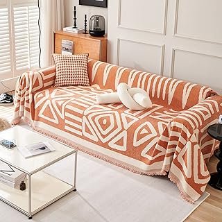VClife Bohemian Aztec Pattern Couch Cover for Sofa Large Couch Cover for...