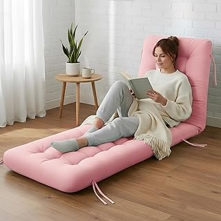 Vercraft Long Floor Cushion Large Floor Cushion with Brushed Cotton Jumb...