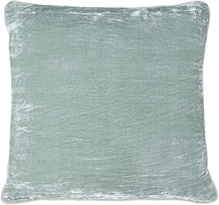 Villa by Classic Home Lexington 22x22 Silk Blend Fabric Throw Pillow Pal...