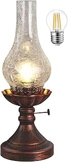 Vintage Table lamp Antique Rustic Farmhouse Desk Lamps Western Victorian...