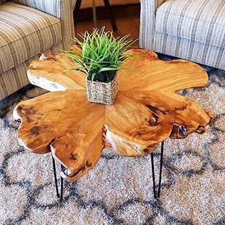 WELLAND Live Edge Cedar Coffee Table 32
