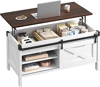 WLIVE Lift Top Coffee Table, 39.4
